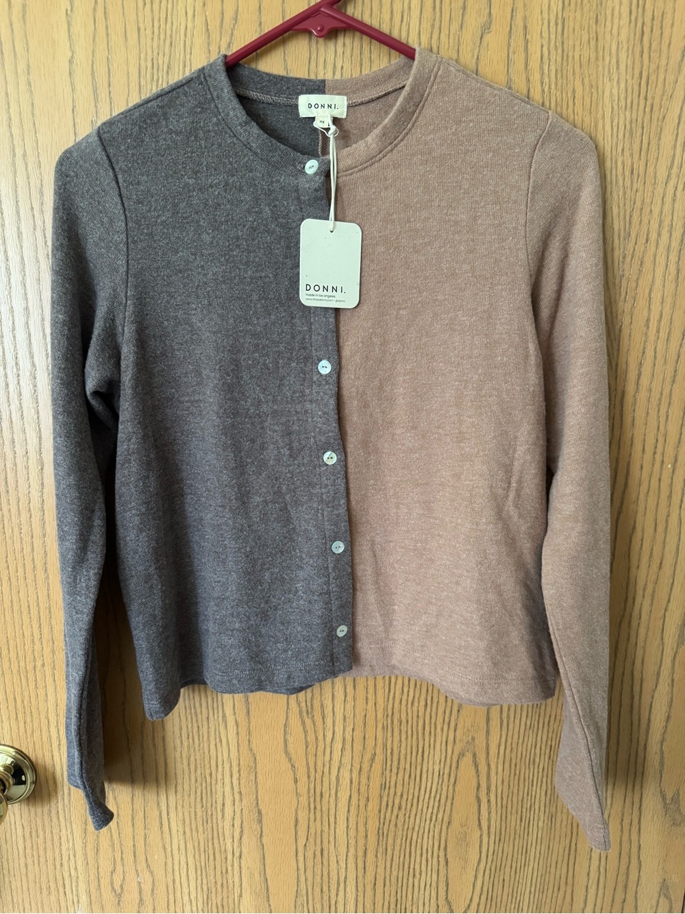 DONNI. Duo Sweater Cardigan